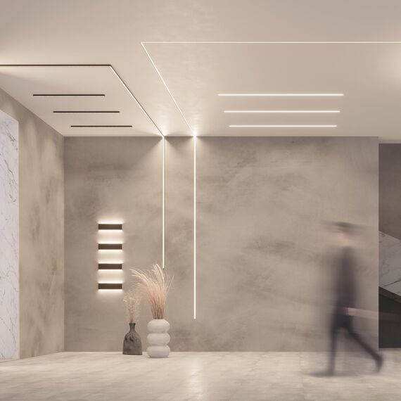 Arlight 033735 Профиль SL-LINE-25100-DUAL-2500 BLACK (Arlight, Алюминий) - ! УПАКОВКА СОСТОИТ ИЗ - 2,5 м/п, изображение 7