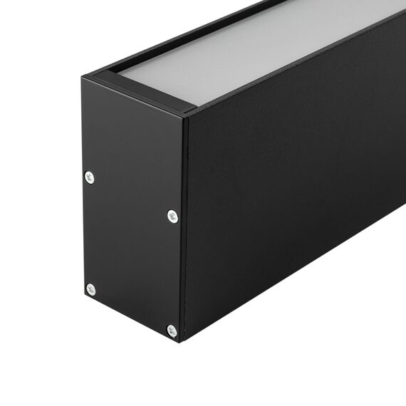 Arlight 027987 Профиль с экраном SL-LINE-3667-2500 BLACK+OPAL (Arlight, Алюминий) - ! УПАКОВКА СОСТОИТ ИЗ - 1 компл, изображение 5