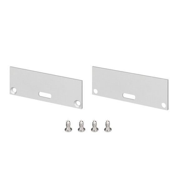 Arlight 046412 Заглушка LINIA60-FANTOM с отверстием (Arlight, Алюминий) - ! УПАКОВКА СОСТОИТ ИЗ - 1 компл