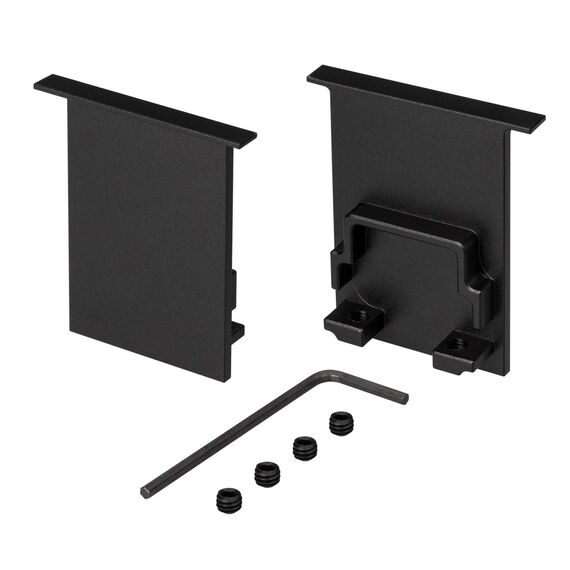 Arlight 031787 Заглушка SL-COMFORT-3551-F BLACK глухая (Arlight, Металл) - ! УПАКОВКА СОСТОИТ ИЗ - 1 компл