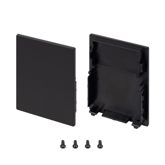 Arlight 044676 Заглушка SL-LINE-4050-3L-MIDDLE BLACK глухая (Arlight, Пластик) - ! УПАКОВКА СОСТОИТ ИЗ - 1 компл