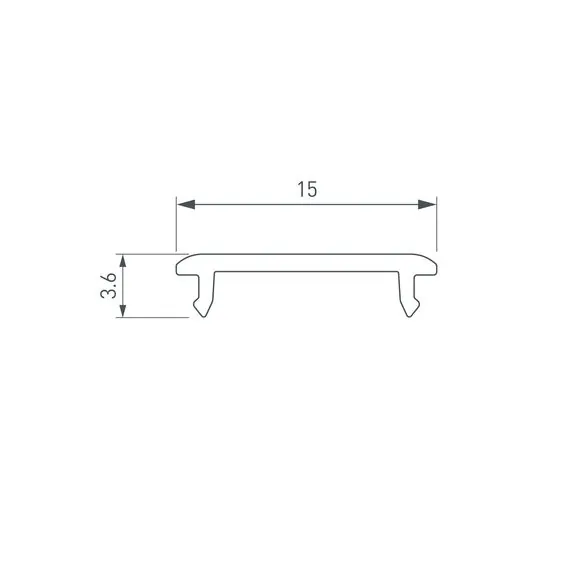 Arlight 049022 Экран SL-W14-2000 OPAL (Arlight, Пластик) - ! УПАКОВКА СОСТОИТ ИЗ - 2 м/п, изображение 4