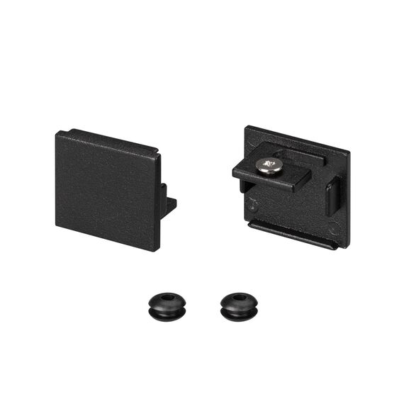 Arlight 033040 Заглушка SL-LINE-2522 BLACK глухая (Arlight, Металл) - ! УПАКОВКА СОСТОИТ ИЗ - 1 компл