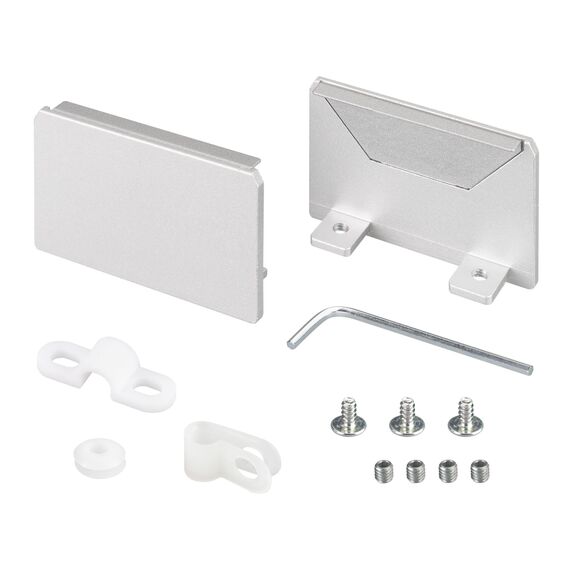 Arlight 029508 Заглушка SL-LINIA55-FANTOM SEAMLESS глухая (Arlight, Металл) - ! УПАКОВКА СОСТОИТ ИЗ - 1 компл