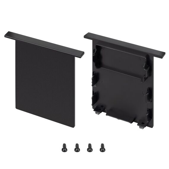 Arlight 044708 Заглушка SL-LINIA52-3L-F-MIDDLE BLACK глухая (Arlight, Пластик) - ! УПАКОВКА СОСТОИТ ИЗ - 1 компл