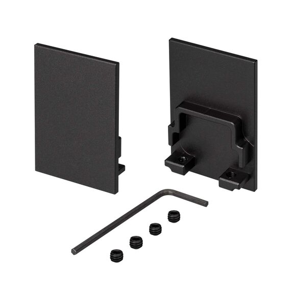 Arlight 031794 Заглушка SL-COMFORT-3551 BLACK глухая (Arlight, Металл) - ! УПАКОВКА СОСТОИТ ИЗ - 1 компл