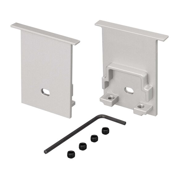 Arlight 031788 Заглушка SL-COMFORT-3551-F c отверстием (Arlight, Металл) - ! УПАКОВКА СОСТОИТ ИЗ - 1 компл