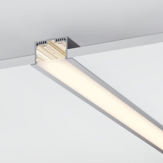 Arlight 020470 Профиль с экраном SL-LINIA62-F-2500 ANOD+OPAL (Arlight, Алюминий) - ! УПАКОВКА СОСТОИТ ИЗ - 1 компл, изображение 8