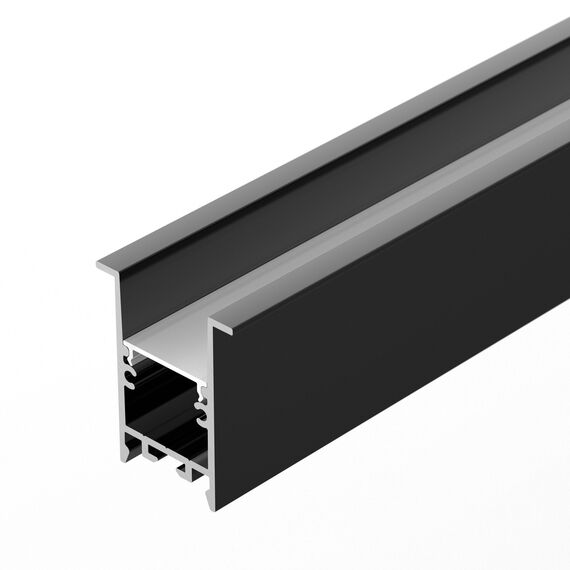 Arlight 031765 Профиль SL-COMFORT-3542-F-2000 ANOD BLACK (Arlight, Алюминий) - ! УПАКОВКА СОСТОИТ ИЗ - 2 м/п