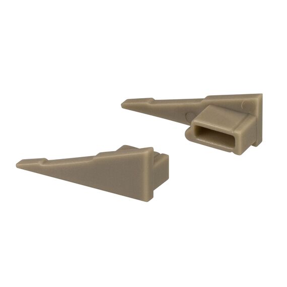 Arlight 038810 Комплект заглушек SL-MINI-SHELF-H8 OLIVE GREY (Arlight, Пластик) - ! УПАКОВКА СОСТОИТ ИЗ - 1 компл