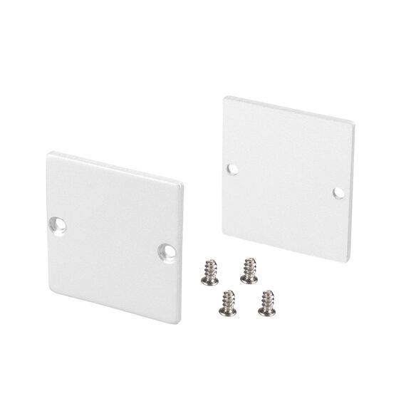 Arlight 040252 Заглушка SL-LINE-3638-LW WHITE глухая (Arlight, Металл) - ! УПАКОВКА СОСТОИТ ИЗ - 1 компл