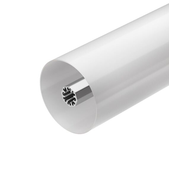 Arlight 037770 Профиль SL-ROUND-D70-360deg-2000 ANOD (Arlight, Алюминий) - ! УПАКОВКА СОСТОИТ ИЗ - 2 м/п