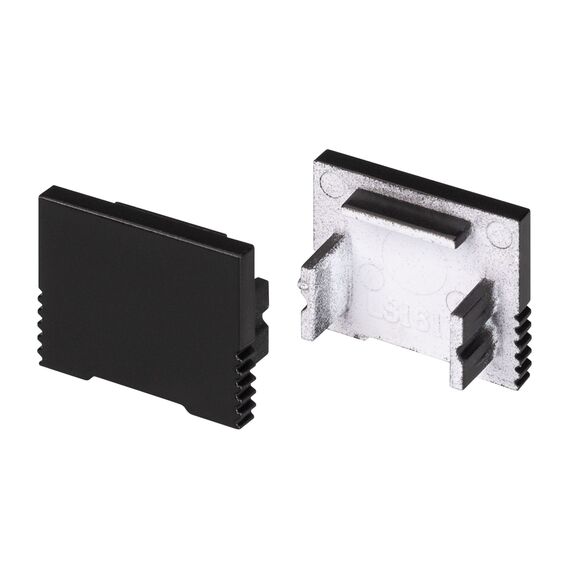 Arlight 034001 Заглушка SL-SLIM-H13M BLACK глухая (Arlight, Пластик) - ! УПАКОВКА СОСТОИТ ИЗ - 1 компл