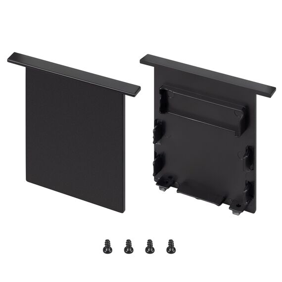 Arlight 044706 Заглушка SL-LINIA52-3L-F-LOW BLACK глухая (Arlight, Пластик) - ! УПАКОВКА СОСТОИТ ИЗ - 1 компл