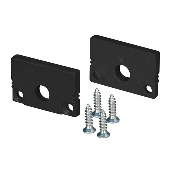 Arlight 037513 Заглушка SL-SLIM20-H13 BLACK с отверстием (Arlight, Пластик) - ! УПАКОВКА СОСТОИТ ИЗ - 1 компл