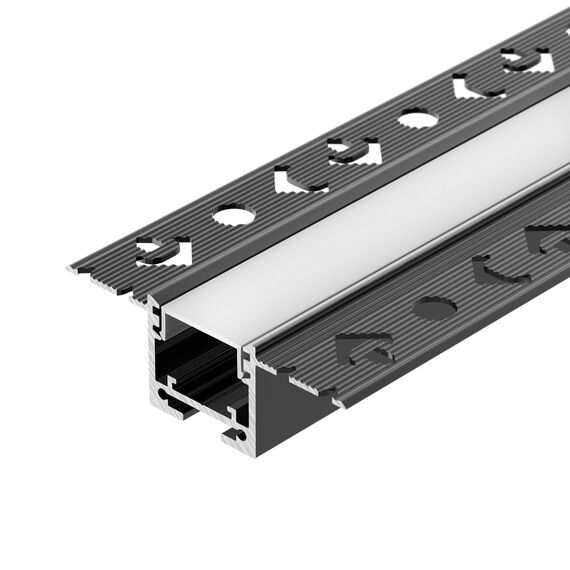 Arlight 039071 Профиль SL-LINIA20-FANTOM-2500 BLACK (Arlight, Алюминий) - ! УПАКОВКА СОСТОИТ ИЗ - 2,5 м/п, изображение 2