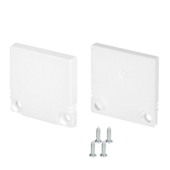 Arlight 047636 Заглушка SL-SLIM20-H20 WHITE глухая  (Arlight, Пластик) - ! УПАКОВКА СОСТОИТ ИЗ - 1 компл