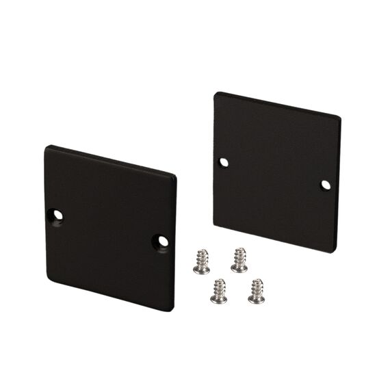 Arlight 038716 Заглушка SL-LINE-3638-LW BLACK глухая (Arlight, Металл) - ! УПАКОВКА СОСТОИТ ИЗ - 1 компл