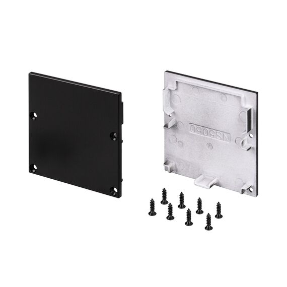 Arlight 038935 Заглушка SL-LINE-5050-S BLACK (Arlight, Пластик) - ! УПАКОВКА СОСТОИТ ИЗ - 1 компл