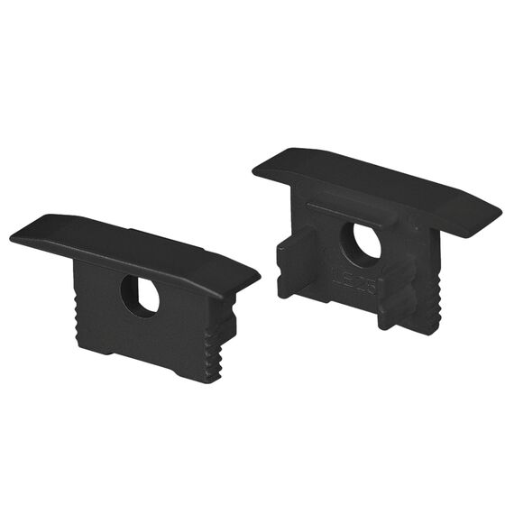 Arlight 037515 Заглушка SL-SLIM-H13M-F25 BLACK с отверстием (Arlight, Пластик) - ! УПАКОВКА СОСТОИТ ИЗ - 1 компл