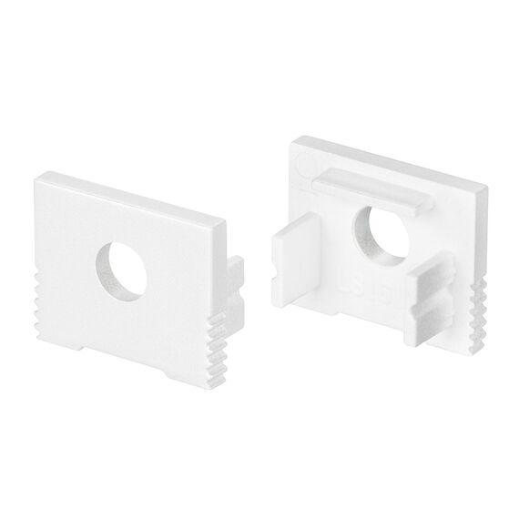 Arlight 037538 Заглушка SL-SLIM-H13M WHITE с отверстием (Arlight, Пластик) - ! УПАКОВКА СОСТОИТ ИЗ - 1 компл