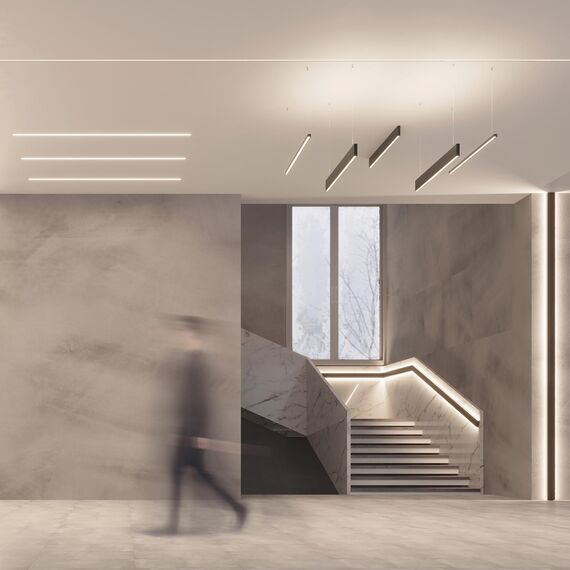 Arlight 039071 Профиль SL-LINIA20-FANTOM-2500 BLACK (Arlight, Алюминий) - ! УПАКОВКА СОСТОИТ ИЗ - 2,5 м/п, изображение 7