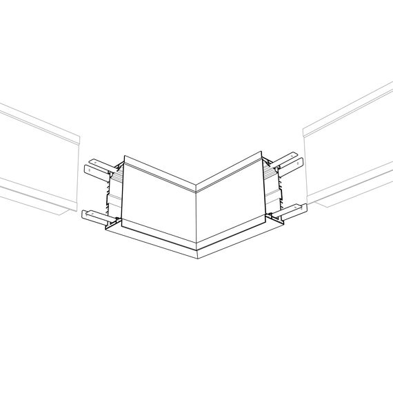 Arlight 021283 Угол S2-LINIA94-F-L90N внутренний (Arlight, Металл) - ! УПАКОВКА СОСТОИТ ИЗ - 1 шт, изображение 3