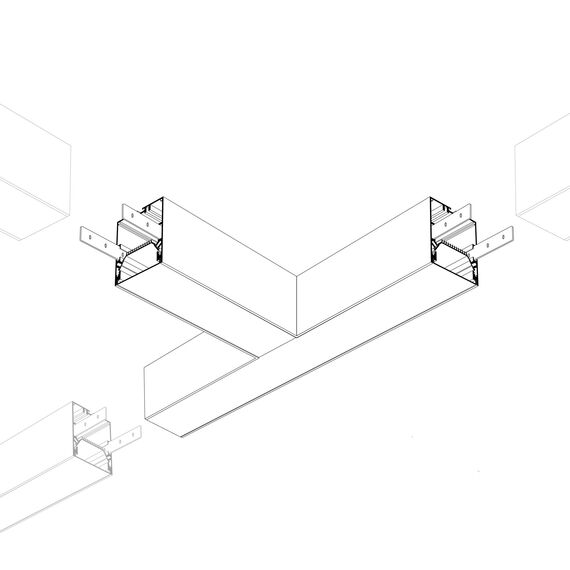 Arlight 030142 Тройник SL-LINE-6070 (Arlight, Металл) - ! УПАКОВКА СОСТОИТ ИЗ - 1 шт, изображение 7