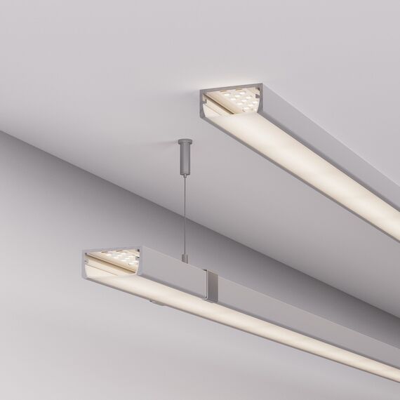 Arlight 030982 Профиль ARH-WIDE-W39-2000 ANOD (Arlight, Алюминий) - ! УПАКОВКА СОСТОИТ ИЗ - 2 м/п, изображение 7