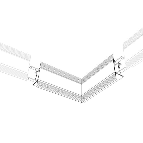 Arlight 030103 Угол SL-LINIA45-FANTOM внутренний (Arlight, Металл) - ! УПАКОВКА СОСТОИТ ИЗ - 1 шт, изображение 8