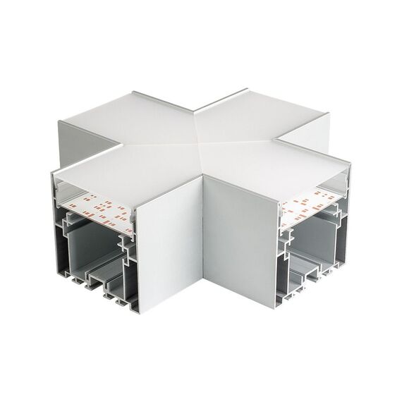 Arlight 021265 Угол S2-LINE-7977-X90 крестовой (Arlight, Металл) - ! УПАКОВКА СОСТОИТ ИЗ - 1 шт, изображение 2