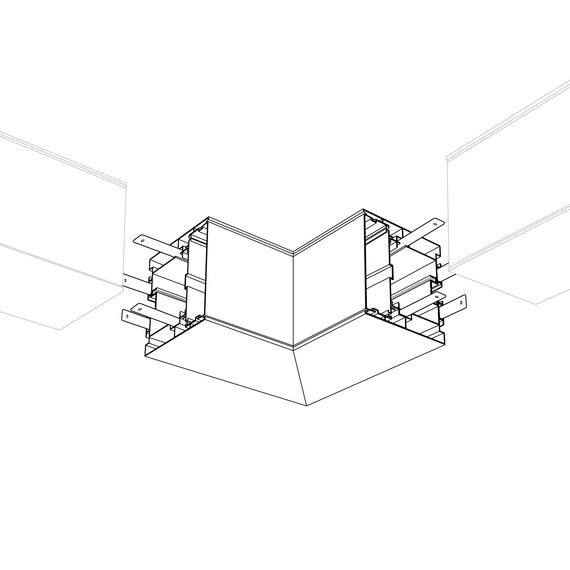 Arlight 021262 Угол S2-LINE-7977-L90N внутренний (Arlight, Металл) - ! УПАКОВКА СОСТОИТ ИЗ - 2 шт, изображение 3
