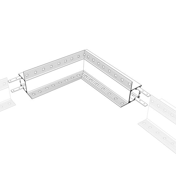 Arlight 030100 Угол SL-LINIA32-FANTOM-EDGE внутренний (Arlight, Металл) - ! УПАКОВКА СОСТОИТ ИЗ - 1 шт, изображение 8
