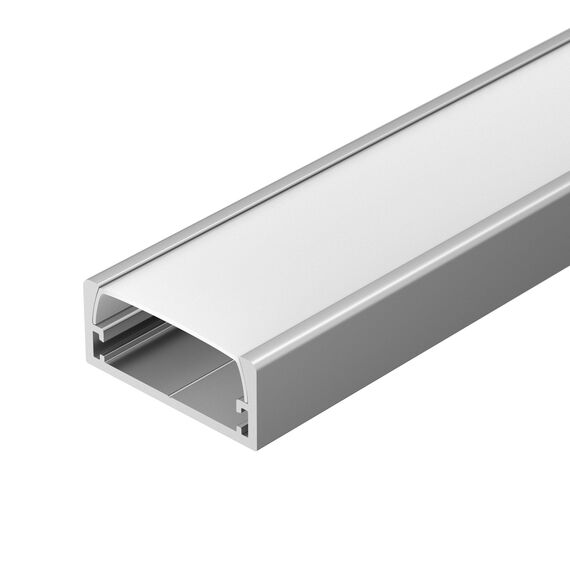 Arlight 030982 Профиль ARH-WIDE-W39-2000 ANOD (Arlight, Алюминий) - ! УПАКОВКА СОСТОИТ ИЗ - 2 м/п