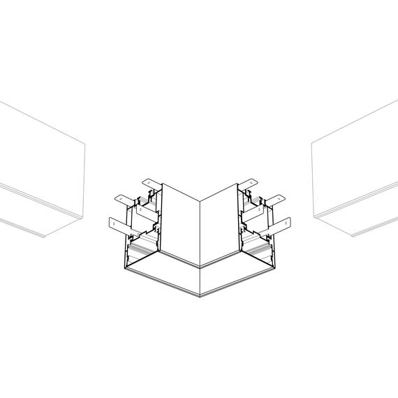 Arlight 021255 Угол S2-LINE-5470-L90 прямой (Arlight, Металл) - ! УПАКОВКА СОСТОИТ ИЗ - 1 шт, изображение 4