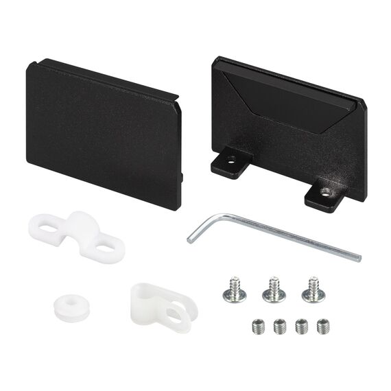 Arlight 034874 Заглушка SL-LINIA69-FANTOM SEAMLESS BLACK глухая (Arlight, Металл) - ! УПАКОВКА СОСТОИТ ИЗ - 1 компл