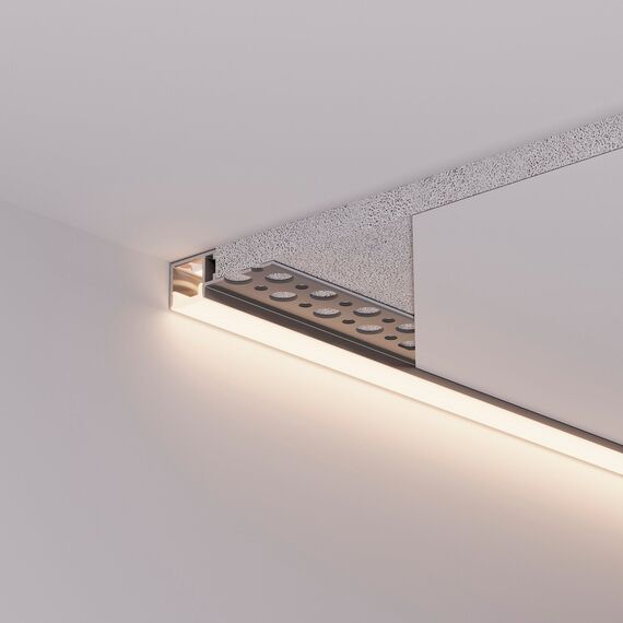 Arlight 040329 Профиль FANTOM-W12-EDGE-2000 ANOD (Arlight, Алюминий) - ! УПАКОВКА СОСТОИТ ИЗ - 2 м/п, изображение 7