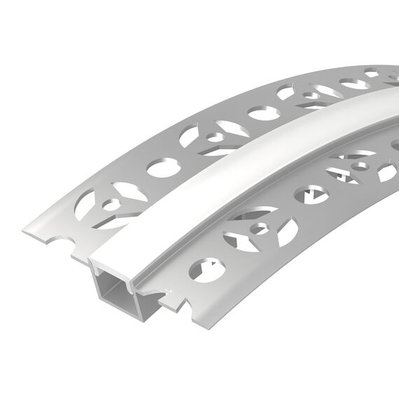 Arlight 040327(1) Профиль FANTOM-BENT-W12-TOP-2000 ANOD (Arlight, Алюминий) - ! УПАКОВКА СОСТОИТ ИЗ - 2 м/п, изображение 2