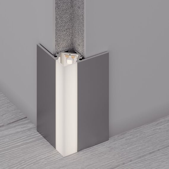 Arlight 023897 Профиль ARH-DECORE-S12-EXT-F-2000 ANOD внешний (Arlight, Алюминий) - ! УПАКОВКА СОСТОИТ ИЗ - 2 м/п, изображение 5