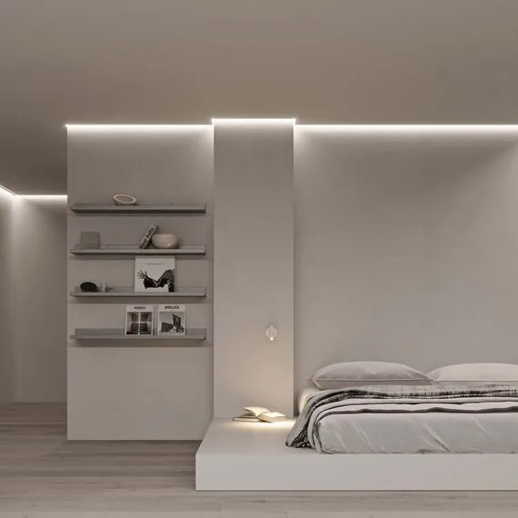 Arlight 038594 Профиль ARH-СEIL-S14-SHADOW-2000 WHITE (Arlight, Алюминий) - ! УПАКОВКА СОСТОИТ ИЗ - 2 м/п, изображение 8