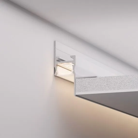 Arlight 040778 Профиль СEIL-S14-SHADOW-T-2000 WHITE (Arlight, Алюминий) - ! УПАКОВКА СОСТОИТ ИЗ - 2 м/п, изображение 8