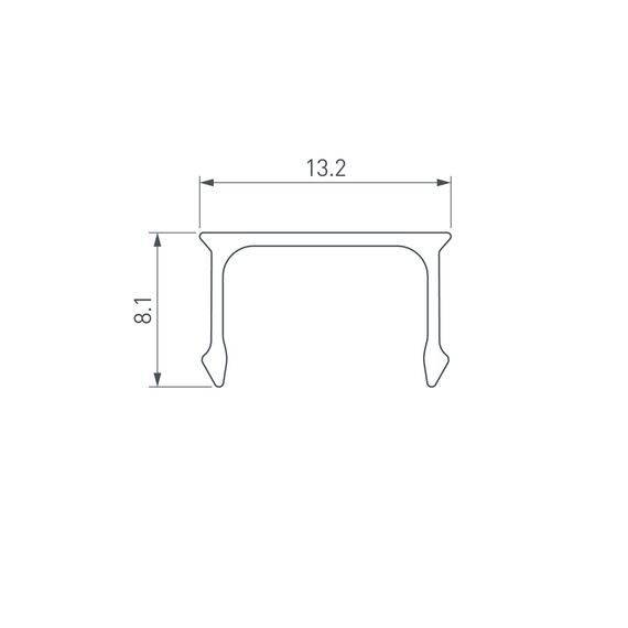 Arlight 035642 Экран ARH-CEIL-BEVEL-2000 OPAL (Arlight, Пластик) - ! УПАКОВКА СОСТОИТ ИЗ - 2 м/п, изображение 3
