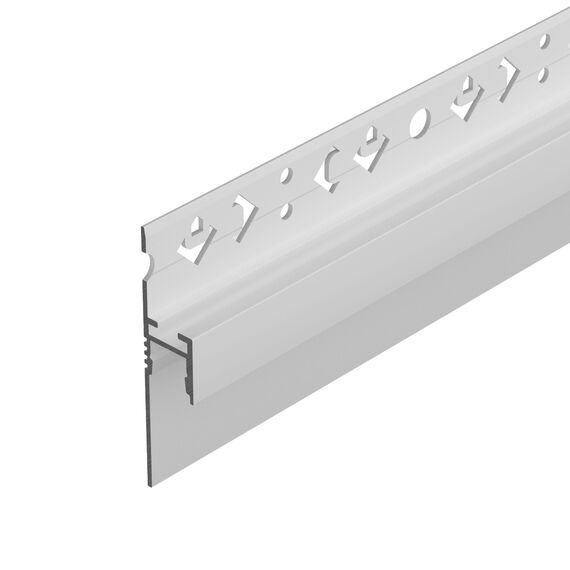 Arlight 034983 Профиль ARH-PLINTUS-FANTOM-2000 WHITE (Arlight, Алюминий) - ! УПАКОВКА СОСТОИТ ИЗ - 2 м/п, изображение 3