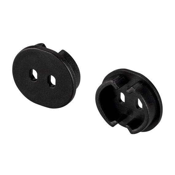 Arlight 039302 Заглушка ARH-ROUND-D20-DUAL BLACK с отверстием (Arlight, Пластик) - ! УПАКОВКА СОСТОИТ ИЗ - 1 компл