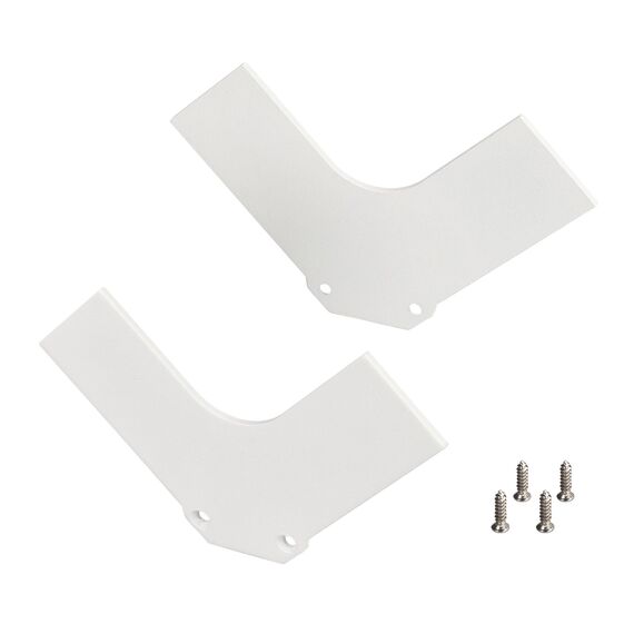 Arlight 035647 Заглушка ARH-V-DUAL-HID WHITE глухая (Arlight, Алюминий) - ! УПАКОВКА СОСТОИТ ИЗ - 1 компл