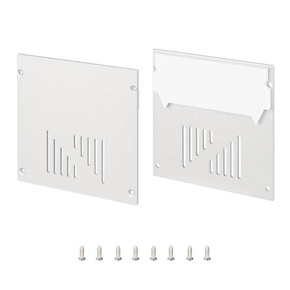 Arlight 036429 Заглушка ARH-POWER-W88 глухая (Arlight, Алюминий) - ! УПАКОВКА СОСТОИТ ИЗ - 1 компл