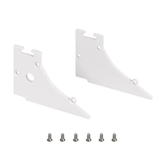 Arlight 039954 Заглушка FANTOM-W45-BEVEL WHITE (Arlight, Металл) - ! УПАКОВКА СОСТОИТ ИЗ - 1 компл