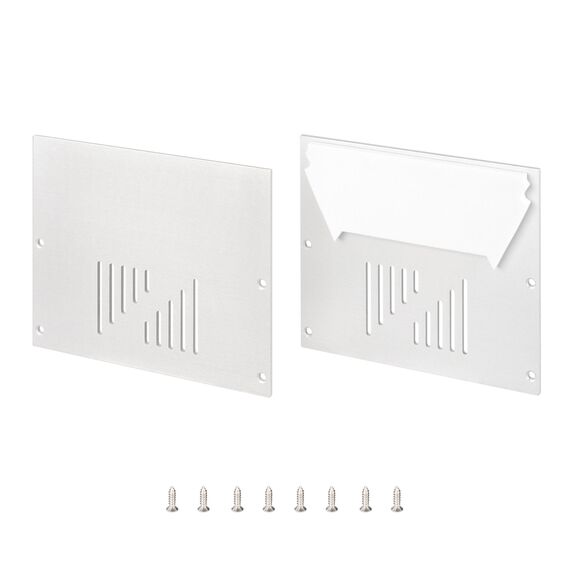 Arlight 036436 Заглушка ARH-POWER-W100 глухая (Arlight, Алюминий) - ! УПАКОВКА СОСТОИТ ИЗ - 1 компл