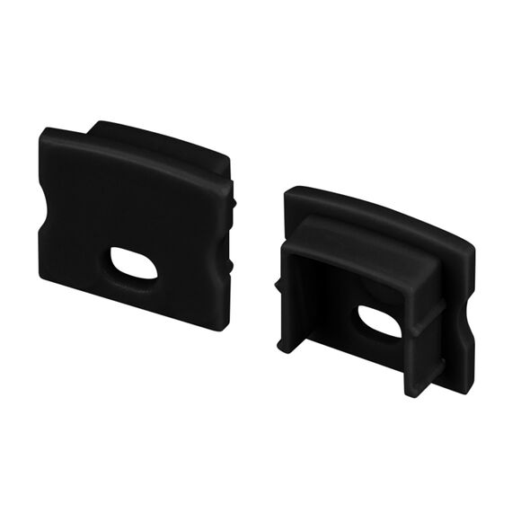 Arlight 044277 Заглушка LINE-1715 с отверстием BLACK (Arlight, Пластик) - ! УПАКОВКА СОСТОИТ ИЗ - 1 компл