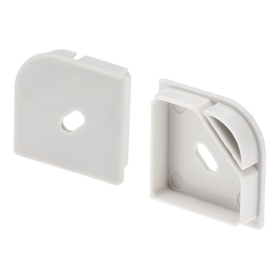 Arlight 016135 Заглушка ARH-KANT-30S с отверстием (Arlight, Пластик) - ! УПАКОВКА СОСТОИТ ИЗ - 10 шт